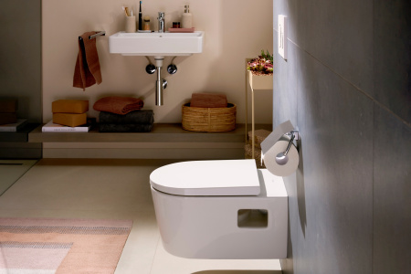 Держатель туалетной бумаги с крышкой Hansgrohe AddStoris 41753000 хром