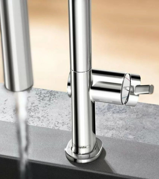 Смеситель для кухни с выдвижным изливом Eco Hansgrohe Talis M54 2jet 72842000 хром