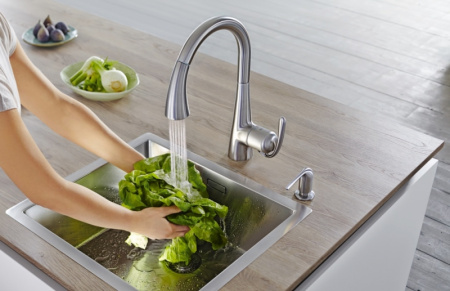 Смеситель однорычажный для мойки Grohe Zedra 32294 SD1 (32294SD1) суперсталь
