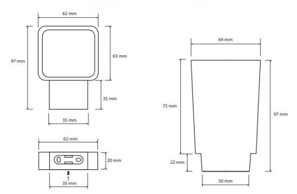 Держатель зубных щеток Bemeta Nero 135011010