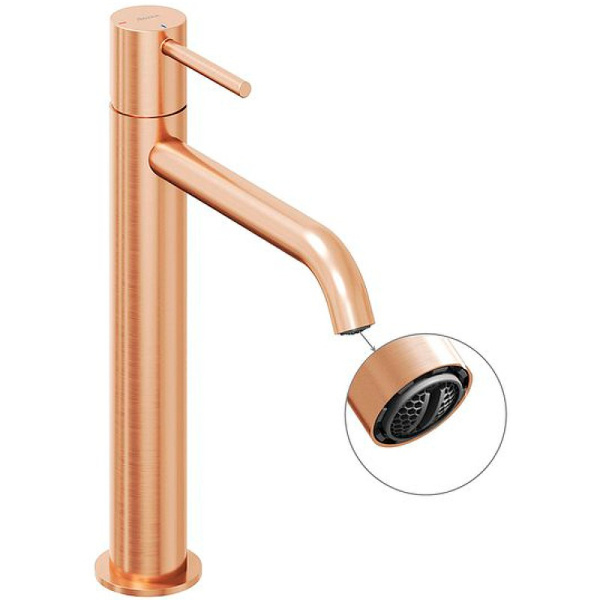 Смеситель для раковины Ravak Espirit BeCool ES 014.61RGB X070403 Розовое золото