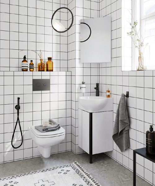 Тумба под раковину Aqwella Porto 45 POR0104WB