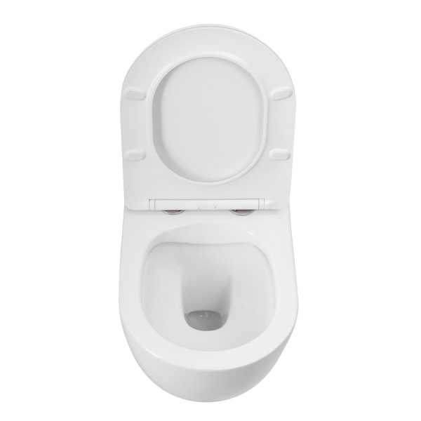 Унитаз подвесной безободковый Art&Max Bianchi AM9311CHR/SC микролифт