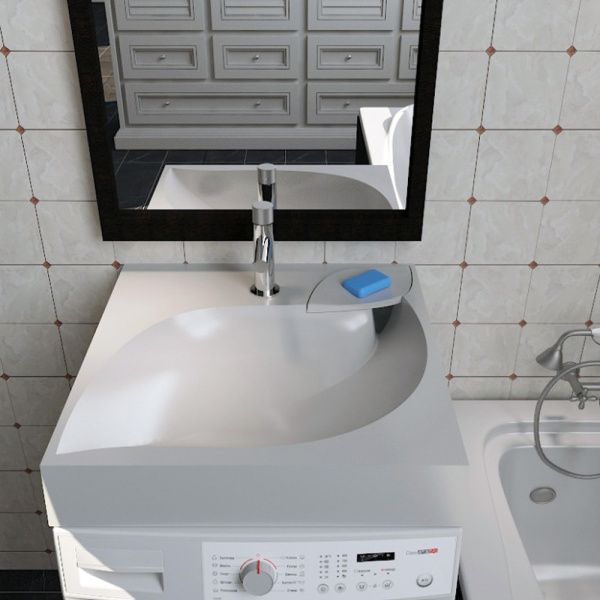 Раковина над стиральной машиной (60х55) Madera List 4627173210546