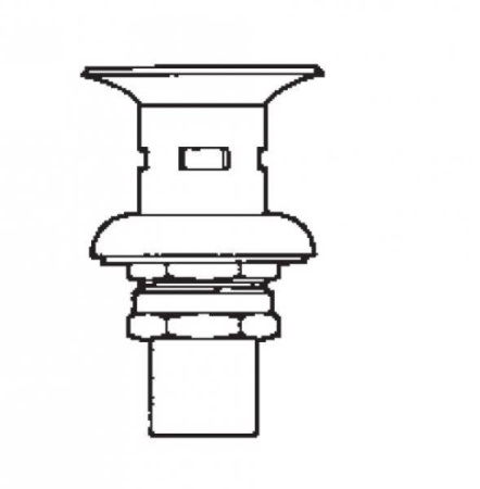 Донный клапан Roca Aqua click-clack 1 1/4 D65 505401000