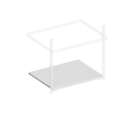 Полка для консоли Kerama Marazzi Pro 55 см PRO.sh.55\WHT.M