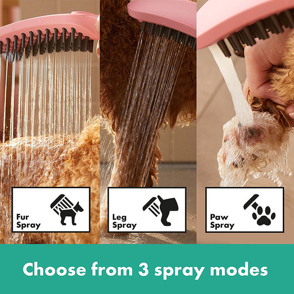 Ручной душ для мытья собак Hansgrohe DogShower 26640560 розовый