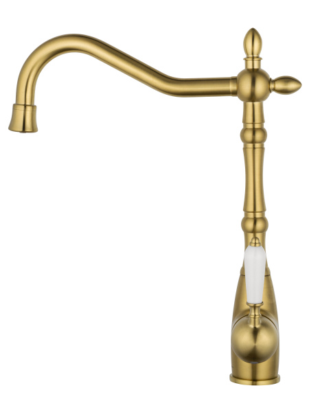 Смеситель для кухни c подключением фильтра WONZON & WOGHAND, брашированное золото WW-88458006-BG Смеситель для кухни c подключением фильтра WONZON & WOGHAND, брашированное золото WW-88458006-BG