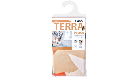 Штора для ванной Fixsen Terra FX-2520