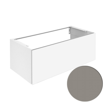 Тумба под раковину Keuco (Plan),1000х490 мм, инокс матовый, серая 32971 290000