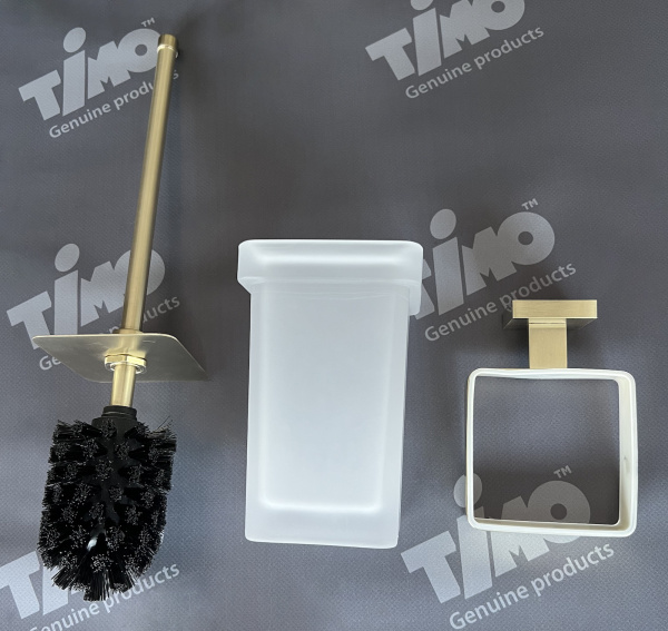 Щетка для туалета Timo Selene 17061/17 золото матовое