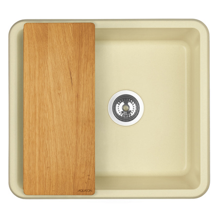 Кухонная мойка Aquaton Беллис 57 1A724932BS290 шампань