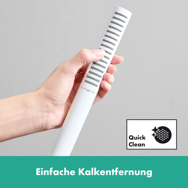 Смеситель на борт ванны 3 отвесртия Hansgrohe Tecturis S 73447700 белый матовый