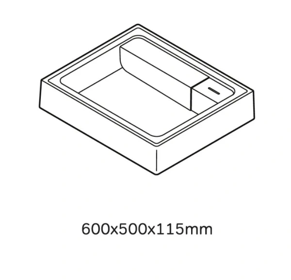 Раковина над стиральной машиной 60 см Am.Pm X-Joy M85WCC0601WG050