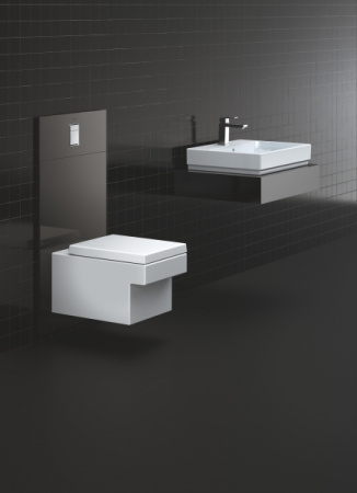 Унитаз подвесной безободковый Grohe Cube ceramic 3924400H