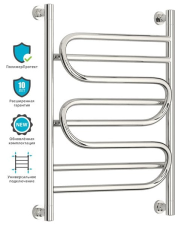 Водяной полотенцесушитель Сунержа Иллюзия+ 00-0210-7060