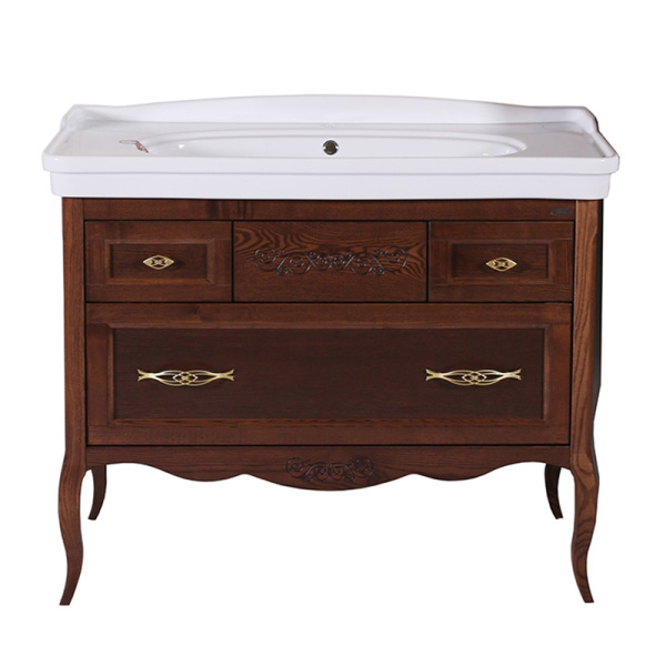 Тумба под раковину ASB-Woodline   Модерн 105 11246 (коричневый)