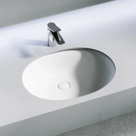 Раковина встраиваемая снизу (56,7x42,8) Ceramica Nova ELEMENT CN6076