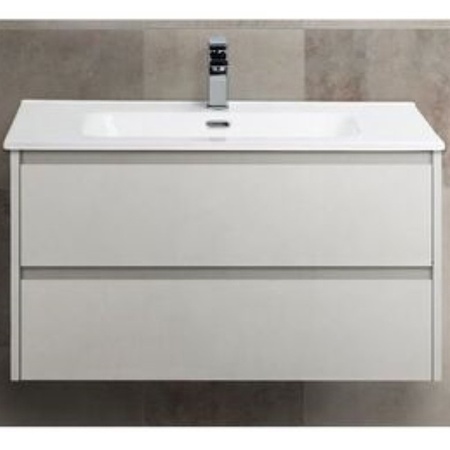 База под раковину подвесная BelBagno KRAFT-900-2C-SO-BO Bianco Opaco