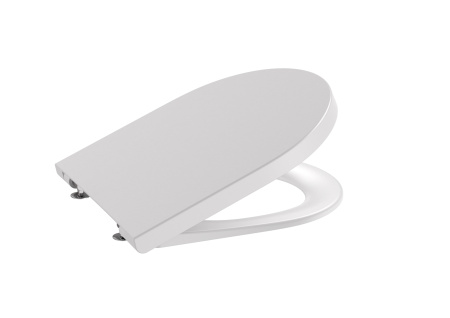 Крышка для чаши Roca Inspira Round Soft Close, supralit, жемчужный 80152C63B
