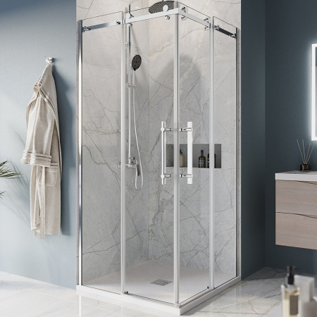 Душевой уголок BelBagno Marino MARINO-A-2-100-C-CR