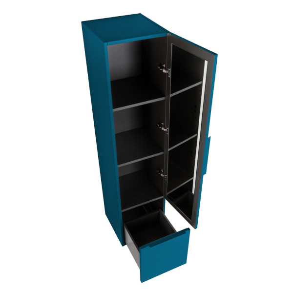 Пенал подвесной Cezares   Premium 55503 Blu petrolio