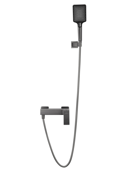 Смеситель для душа WONZON & WOGHAND CUBE 2.0, темный графит WW-88048068-BGM