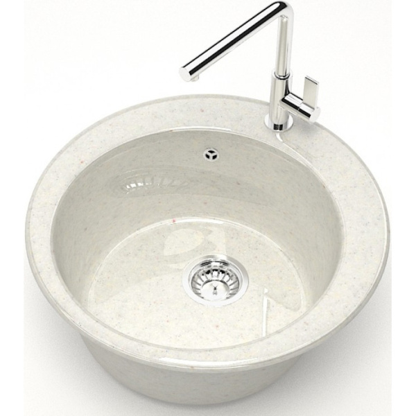 Кухонная мойка Marrbaxx Виктори Z30 Z030Q007 хлопок белый