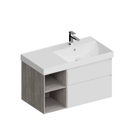Тумба под раковину Kerama Marazzi Cubo 90 CUB.90Rh\WHT.M матовая