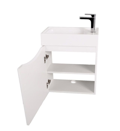 База под раковину Art&max Liberty-500-1D-SO-BL-L Bianco Lucido