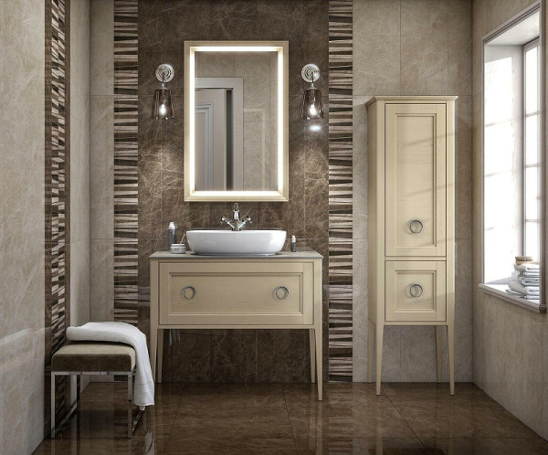 Тумба под раковину Kerama Marazzi Plaza Classic Neo PL.CN.120.1\CAP.M