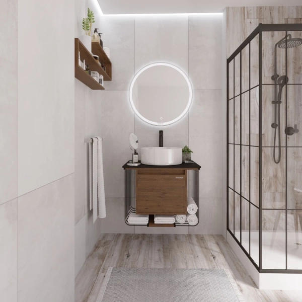 Зеркало (70х70) Grossman Sento 97070 LED с сенсорным выключателем