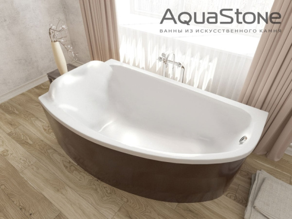 Ванна из искусственного камня на ножках Aqua Stone Верона 177