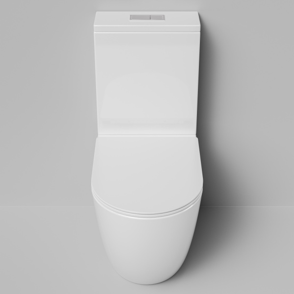 Унитаз напольный безободковый Grossman  GR-4494SQ с сиденьем микролифт