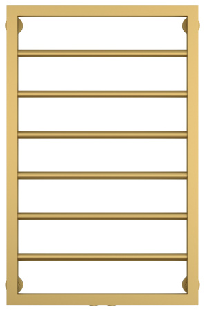 Полотенцесушитель Водяной Сунержа Канцлер (80х50) Матовое Золото 032-0254-8050