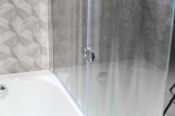 Душевая шторка на ванну (120х140) BelBagno SELA-V-21-120/140-C-Cr