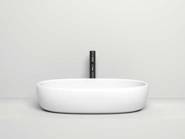 Раковина накладная (70х40) Salini Luce 110721M белый глянцевый