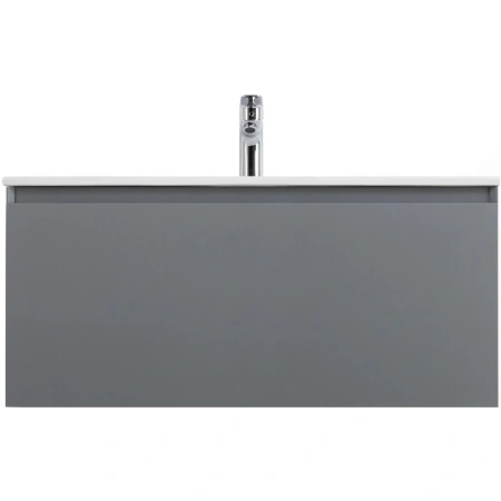 Тумба без раковины Art&Max Latina AM-Latina-1000-1C-SO-GM серый матовый