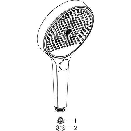 Ручной душ Hansgrohe Rainfinity 130 3jet 26864000 хром