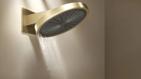 Душевой комплект с термостатом Arrow ARQ14H889CG золото