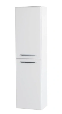 Пенал подвесной Cezares  ECO-1500-2A-SC-BL Bianco Lucido без ручек