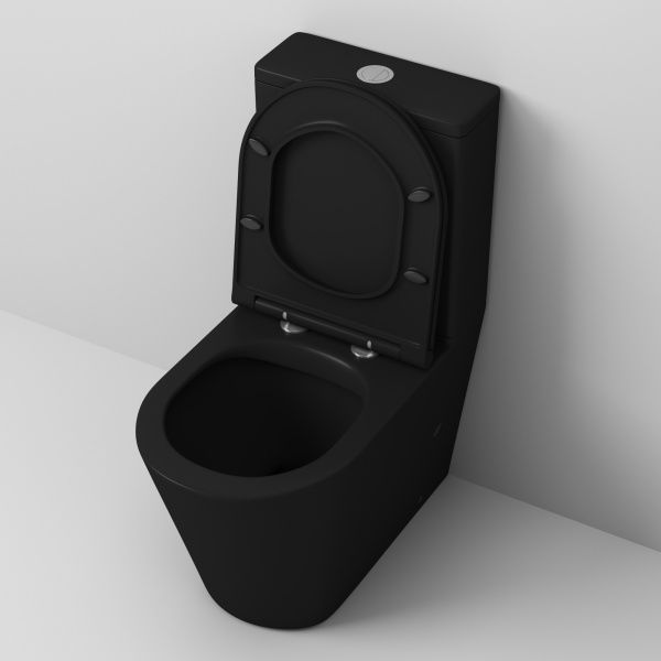 Унитаз напольный безободковый Grossman  GR-4449BMS с сиденьем микролифт