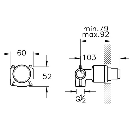 Душевая система Vitra Origin A49284EXP, черный матовый