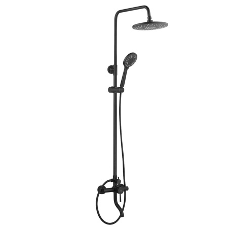 Душевая система с изливом Fashun A52409-7 Черный