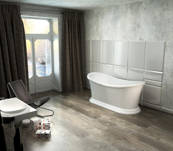 Акриловая ванна (170х74) BelBagno BB09 Акриловая ванна (170х74) BelBagno BB09