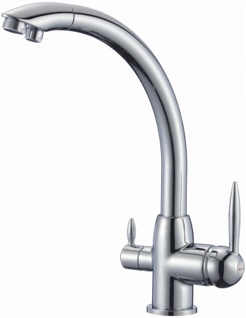 Смеситель для кухонной мойки под фильтр питьевой воды Savol S-L1699