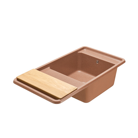 Кухонная мойка Aquaton Беллис 97 1A725132BS270 терракот