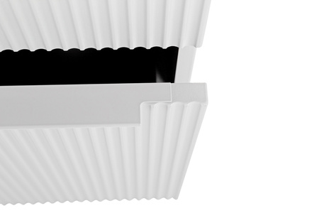 Пенал подвесной Cezares Premium  55506 Plisse Bianco opaco