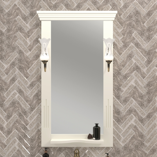 Тумба под раковину Opadiris Риспекто 55 00-00005759  слоновая кость (без раковины)