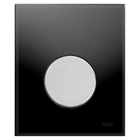 Панель смыва для писсуара стекло черное TECE 9242655